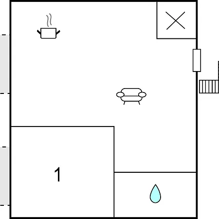 1 Bedroom Stunning In *